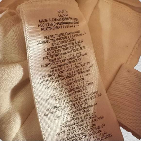 BCBGMaxAzria ‘Nyella’ Crossover Crop Top in “Off White” Size XS - Picture 12 of 13